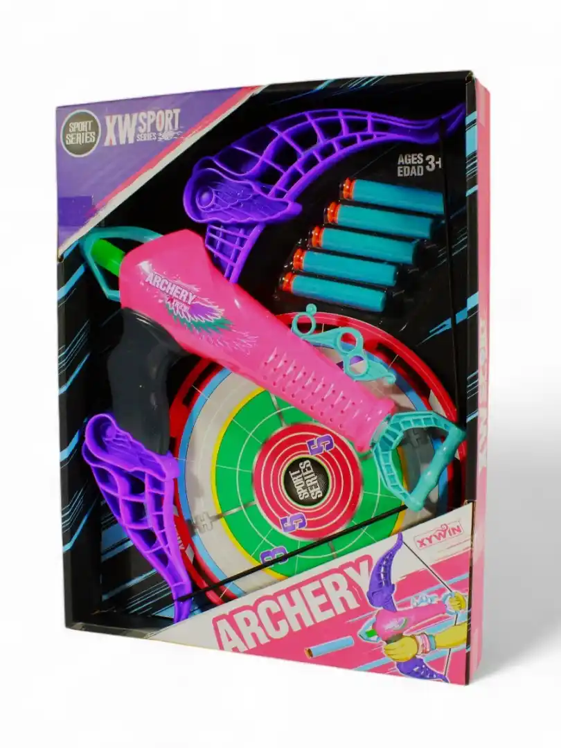 Arco Flecha Niño Ref 9827 (Box X 18)01 ARCO FLECHA NIÑO 9827 (BOX X18) - Imagen 1