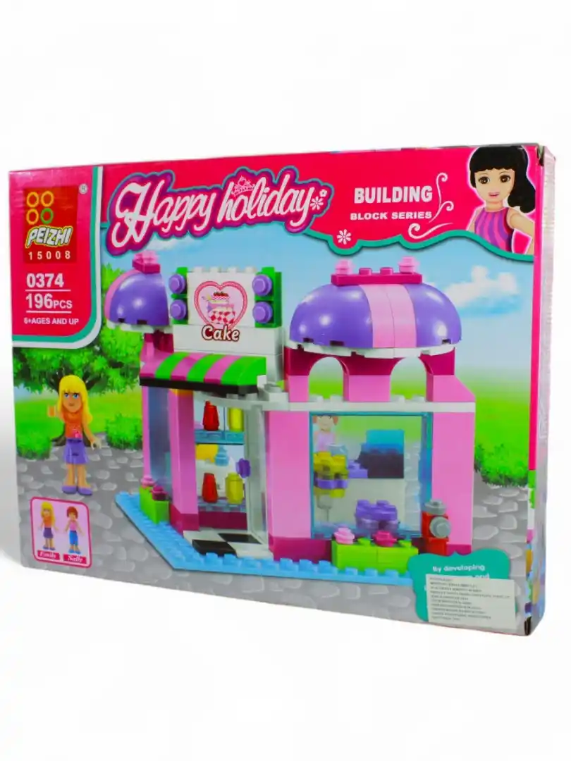 Fichas para Armar Carro Ref 0341 (Box 72) 01 FICHAS PARA ARMAR CASA 0374 (72) - Imagen 1