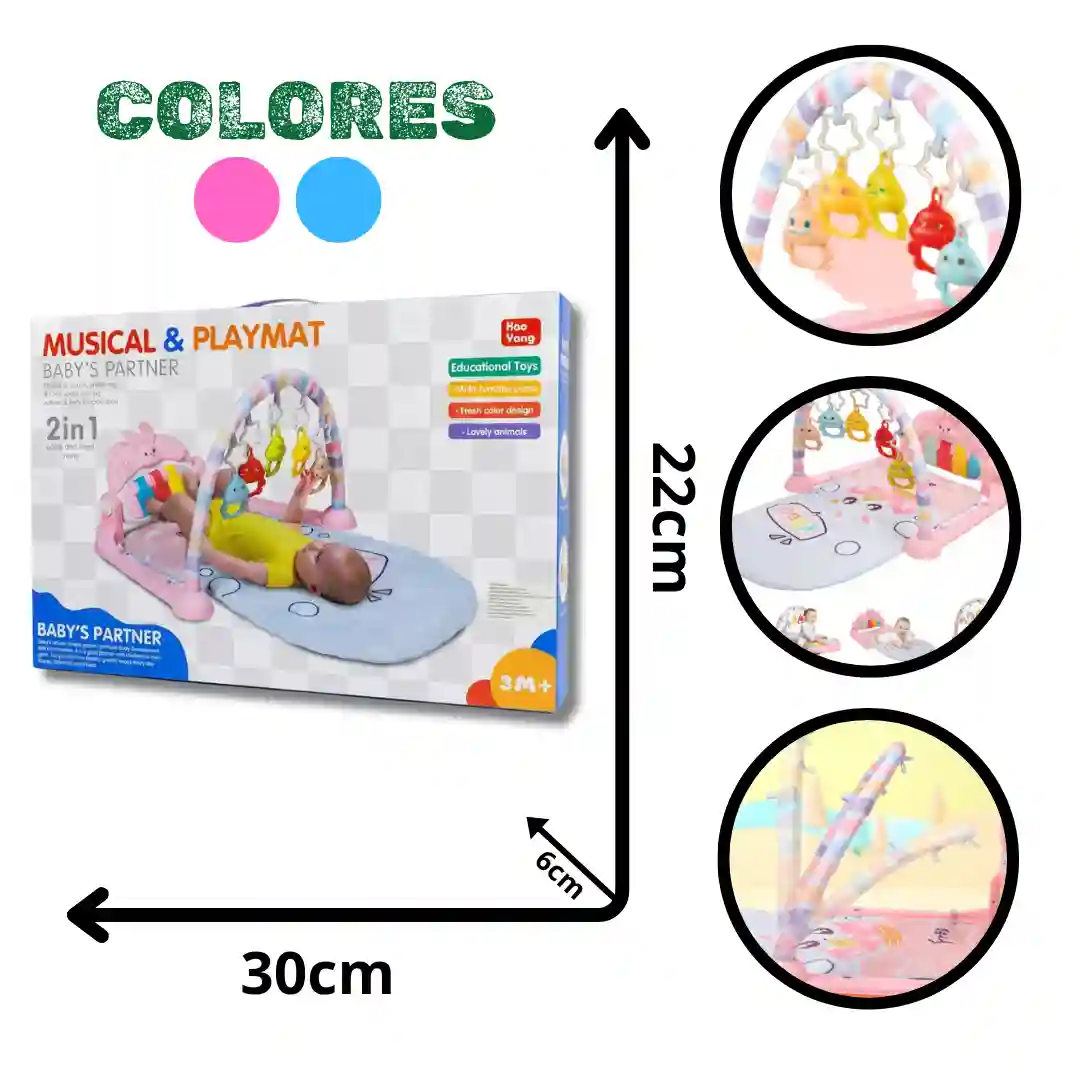 GIMNASIO PARA BEBÉ N1649 (8)-01 GIMNASIO PARA BEBÉ N1649 (8) - Imagen 1