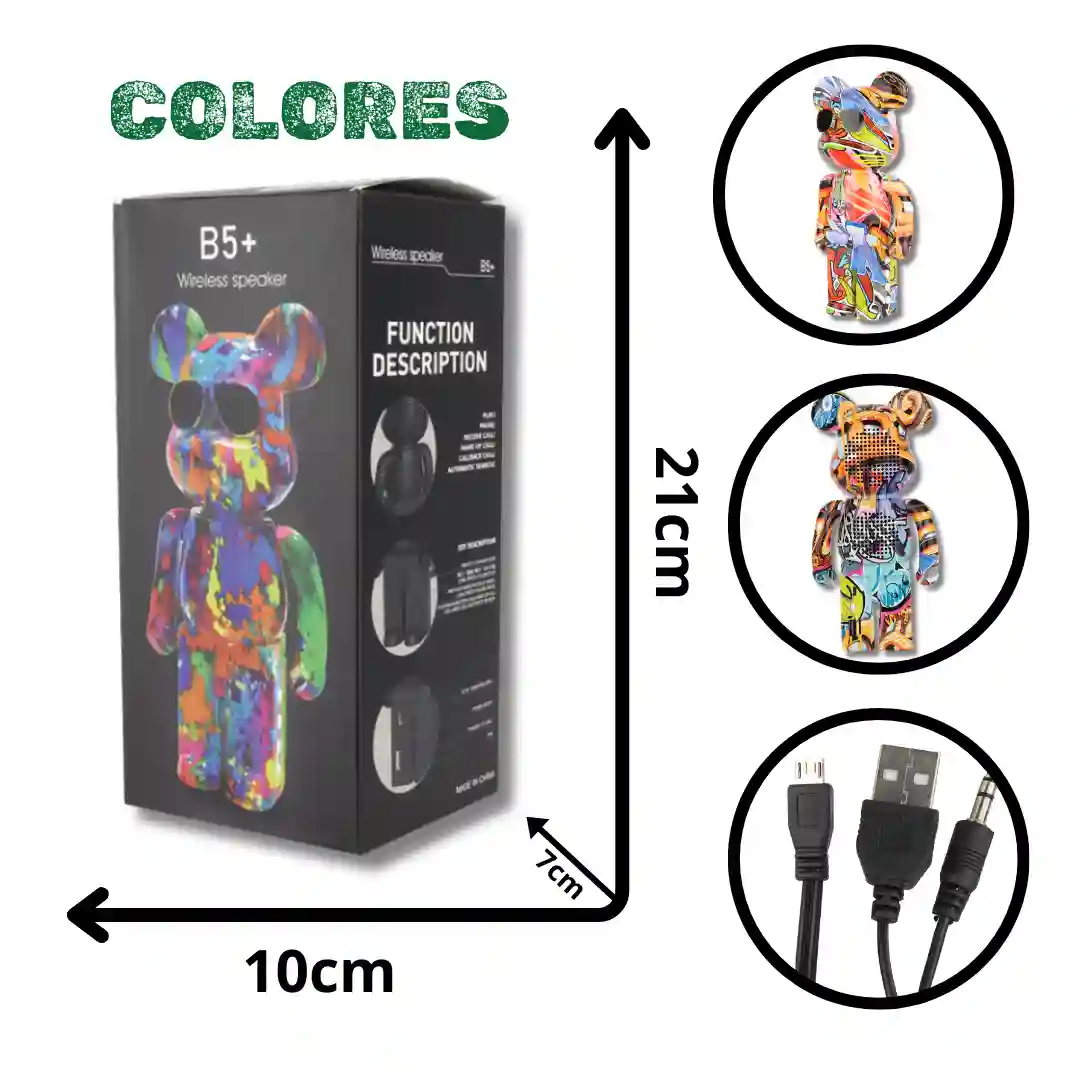 PARLANTE OSO B5+-01 PARLANTE OSO B5+ - Imagen 1