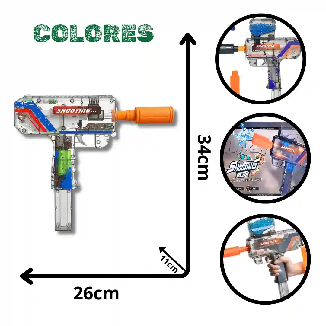PISTOLA HIDROGEL ST611A-1-01 PISTOLA HIDROGEL ST611A-1 - Imagen 1