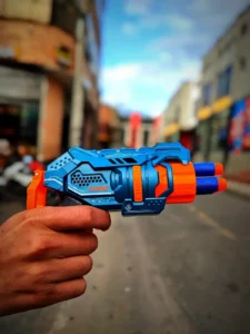 PISTOLA DARDOS PEQUEÑA BH801 - Imagen 4