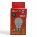 BOMBILLO PROBELCO TIPO A 7W GL-029A (BOX X100)