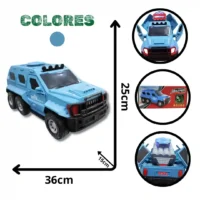 CARRO LANZA TAZOS 8811-19 (BOX 72)