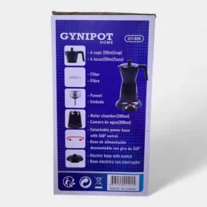 CAFETERA ELÉCTRICA GYNIPOT 300ML GY-809 (BOX X8) - Imagen 6