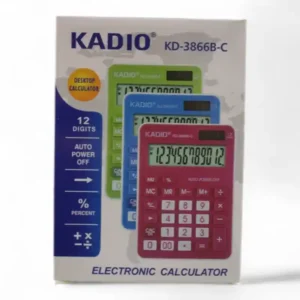 CALCULADORA KADIO KD-3866B-C COLORES (BOX 150) - Imagen 2