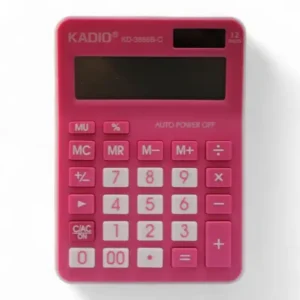 CALCULADORA KADIO KD-3866B-C COLORES (BOX 150)