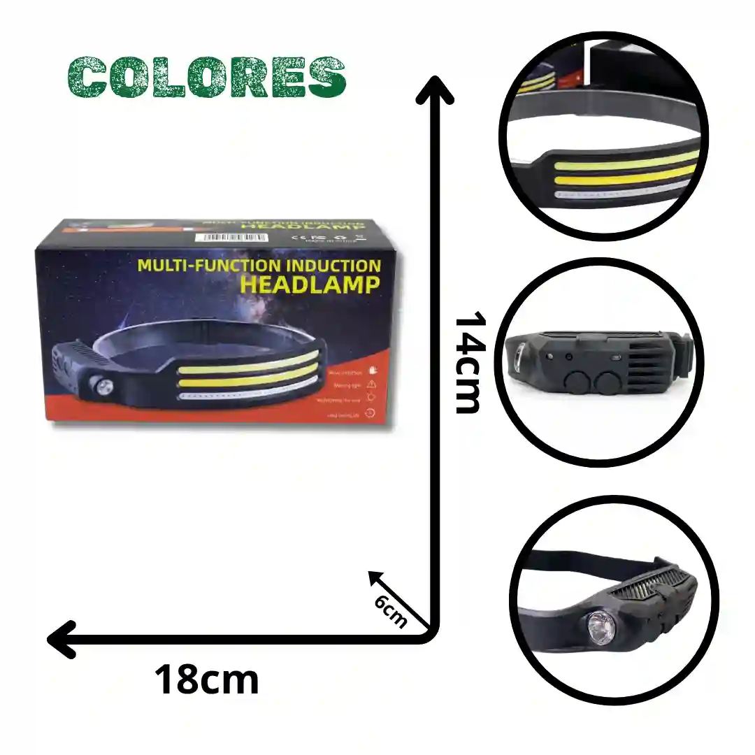 LINTERNA MINERA SENSOR BN3395 (BOX X240)-01 LINTERNA MINERA SENSOR BN3395 (BOX X240) - Imagen 1