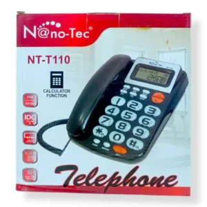TELÉFONO ALÁMBRICO NANOTEC NT-T110 (BOX 20) - Imagen 2