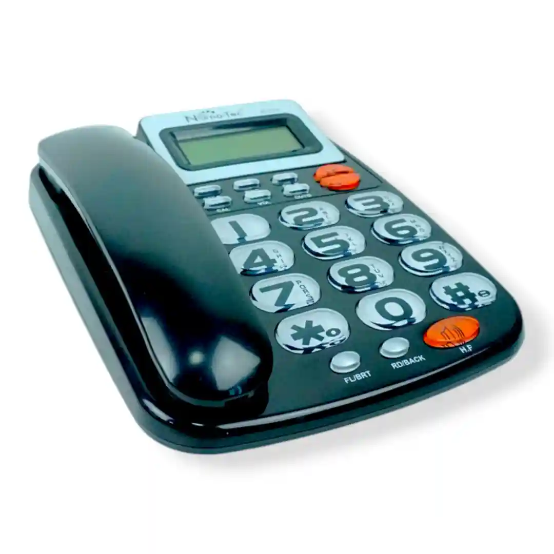 TELÉFONO ALÁMBRICO NANOTEC NT-T110-03 TELÉFONO ALÁMBRICO NANOTEC NT-T110 (BOX 20) - Imagen 1