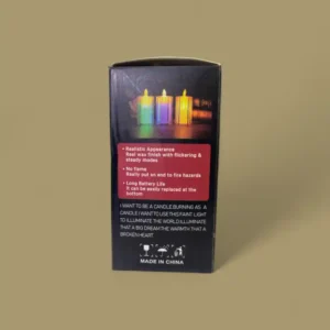 VELA CON LUZ Y MOVIMIENTO PEQUEÑA DK-1522 - Imagen 3