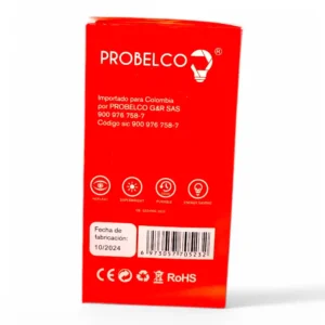 BOMBILLO PROBELCO 9W RECARGABLE (BOX X100) - Imagen 3