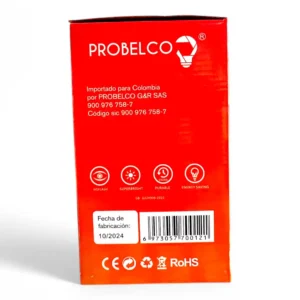 BOMBILLO PROBELCO RECARGABLE 50W GL-026C (BOX X50) - Imagen 3