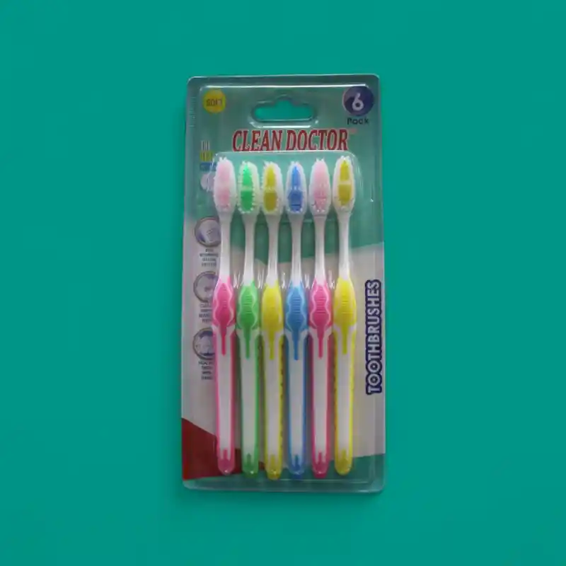 Cepillo de Dientes X6 Clean Doctor 998-6-01 CEPILLO DE DIENTES X6 CLEAN DOCTOR 998-6 - Imagen 1