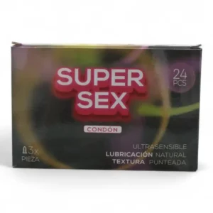 CONDONES SUPER SEX X72 (BOX X96) - Imagen 2