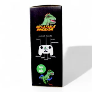 DINOSAURIO INFLABLE CONTROL REMOTO E9001 - Imagen 2