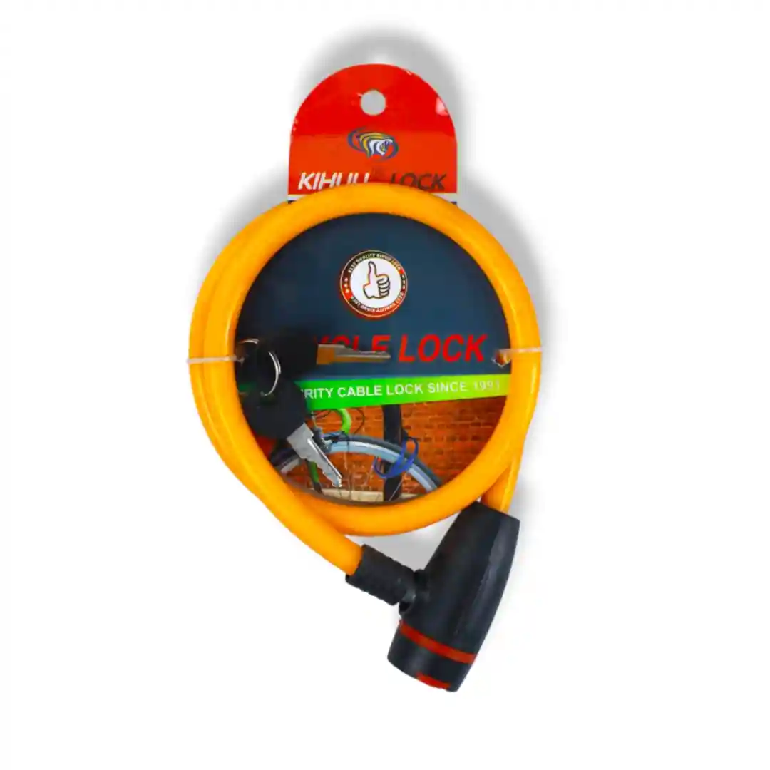 GUAYA BICICLETA KIHUU LOCK AK2843-01 GUAYA BICICLETA KIHUU LOCK AK2843 - Imagen 1