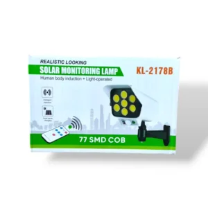 LÁMPARA SOLAR TIPO CÁMARA KL-2178T - Imagen 6
