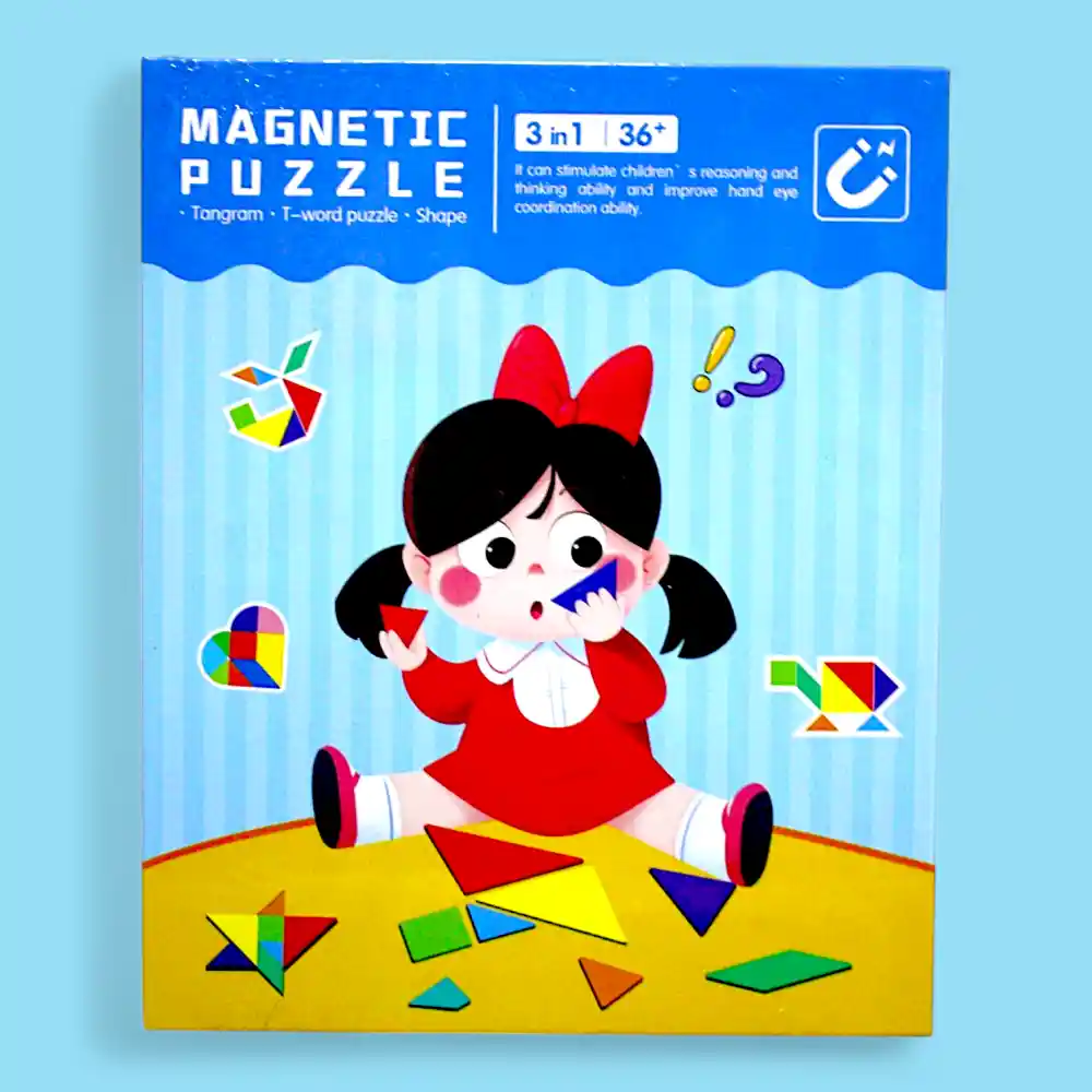 Libro Didactico Magnetic Puzzle MY-3-05 LIBRO DIDACTICO MAGNETIC PUZZLE MY-3 - Imagen 1
