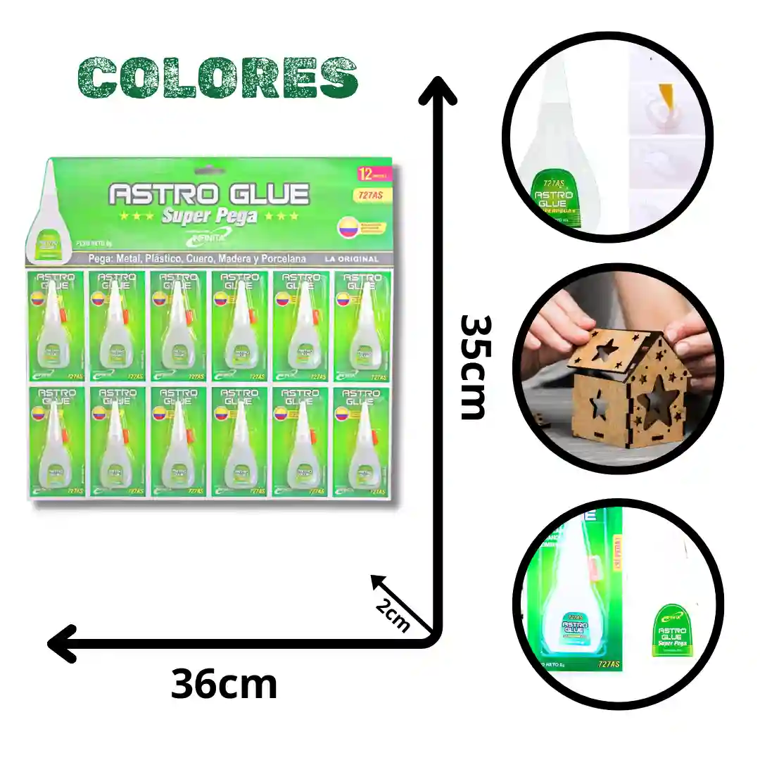PEGANTE ASTRO GLUE 8G X12 727AS (BOX x 60)-01 PEGANTE ASTRO GLUE 8G X12 727AS (BOX x 60) - Imagen 1