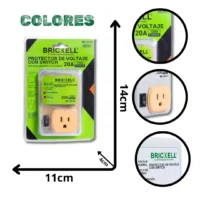 PROTECTOR DE VOLTAJE 20A CON SWITCH BK-2674