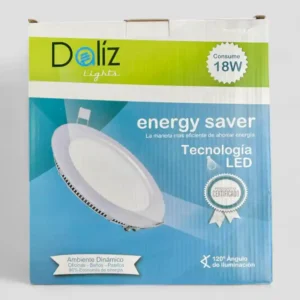 PANEL DALIZ INCRUSTAR REDONDO 18W 1253