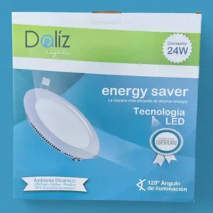 PANEL DALIZ INCRUSTAR REDONDO 24W 1256