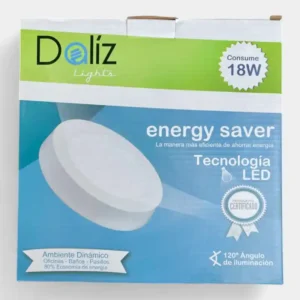 PANEL LED DALIZ 18W SOBREPONER REDONDO 1266