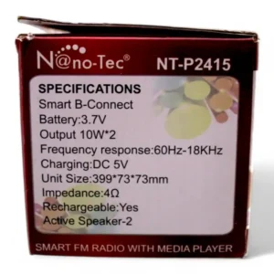 PARLANTE NANOTEC NT-P2415 - Imagen 3