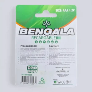 PILA BENGALA AAA RECARGABLE BG8035 - Imagen 2