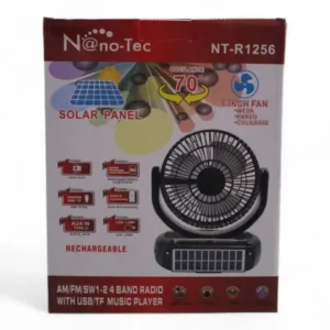RADIO VENTILADOR NANOTEC NT-R1256 (BOX X16) - Imagen 2