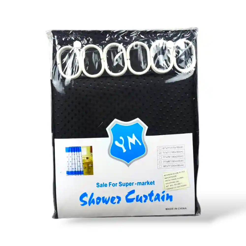 Cortina de Baño Tela YL-019-01 CORTINA DE BAÑO TELA YL-019 CO-010 - Imagen 1