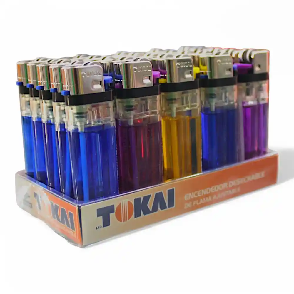 Encendedor Tokai Caja X25 ZMLC-C125-01 ENCENDEDOR TOKAI CAJA X25 ZMLC-C125 (BOX X40) - Imagen 1