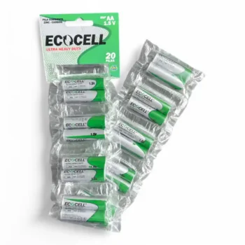 PILA ECOCELL AA TIRA X 10