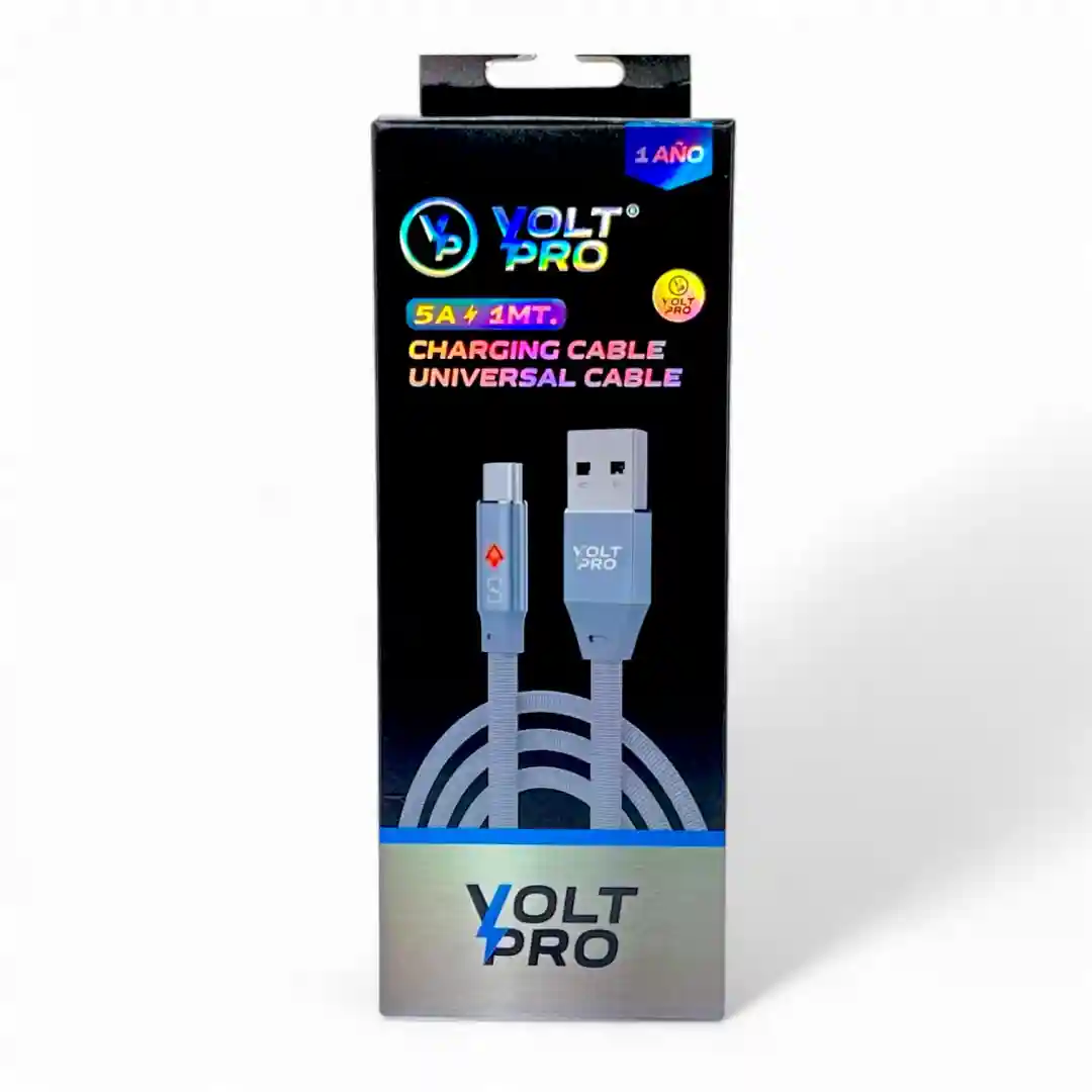 CABLE VOLT PRO TIPO C VP-203-01 CABLE VOLT TIPO C VP-203 - Imagen 1