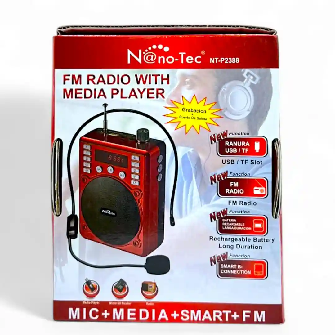 PARLANTE NANOTEC NT-P2388-02 PARLANTE NANOTEC NT-P2388 - Imagen 1