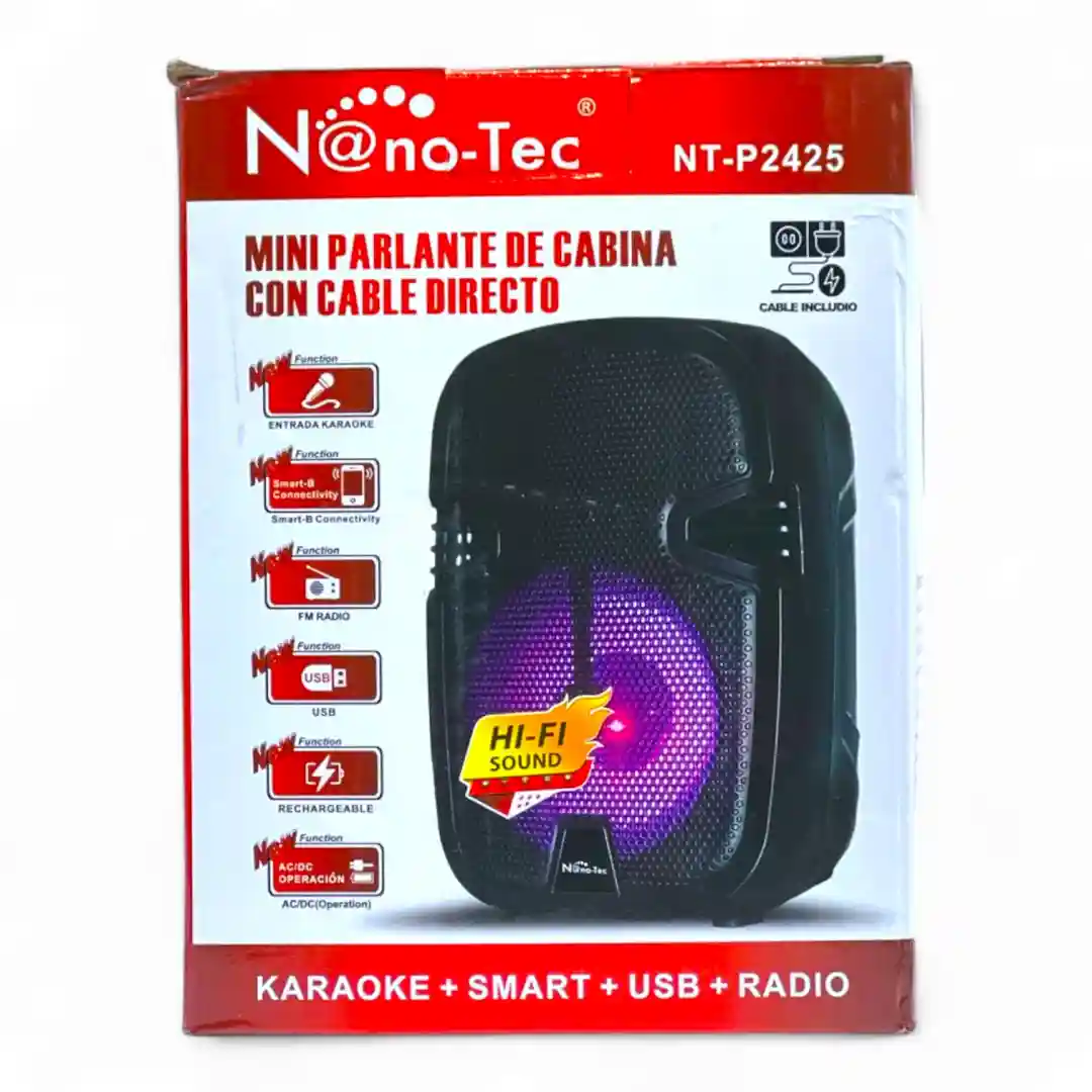 PARLANTE NANOTEC P2425-01 PARLANTE NANOTEC P2425 (BOX X60) - Imagen 1