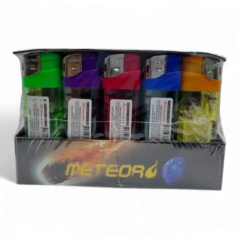 ENCENDEDOR ELÉCTRONICO METEORO RB-220 CAJA X 50 (BOX 1000)