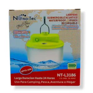 BOMBILLO ACUÁTICO NANOTEC NT-L3186 (BOX X90) - Imagen 2