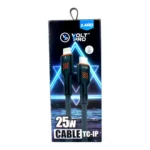 CABLE VOLT PRO ACORDONADO TIPO IPHONE VB-706