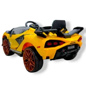 CARRO ROSA DEPORTIVO ELÉCTRICO MONTABLE MG51356 - Imagen 2