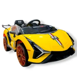 CARRO ROSA DEPORTIVO ELÉCTRICO MONTABLE MG51356