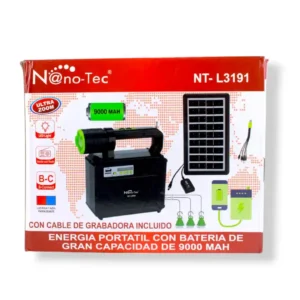 ENERGÍA PORTÁTIL CON BATERÍA 9000 MAH NANOTEC NT-L3191 - Imagen 2