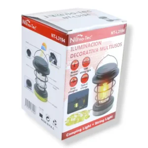 LÁMPARA CAMPING NANOTEC NT-L3194 (BOX X0) - Imagen 5