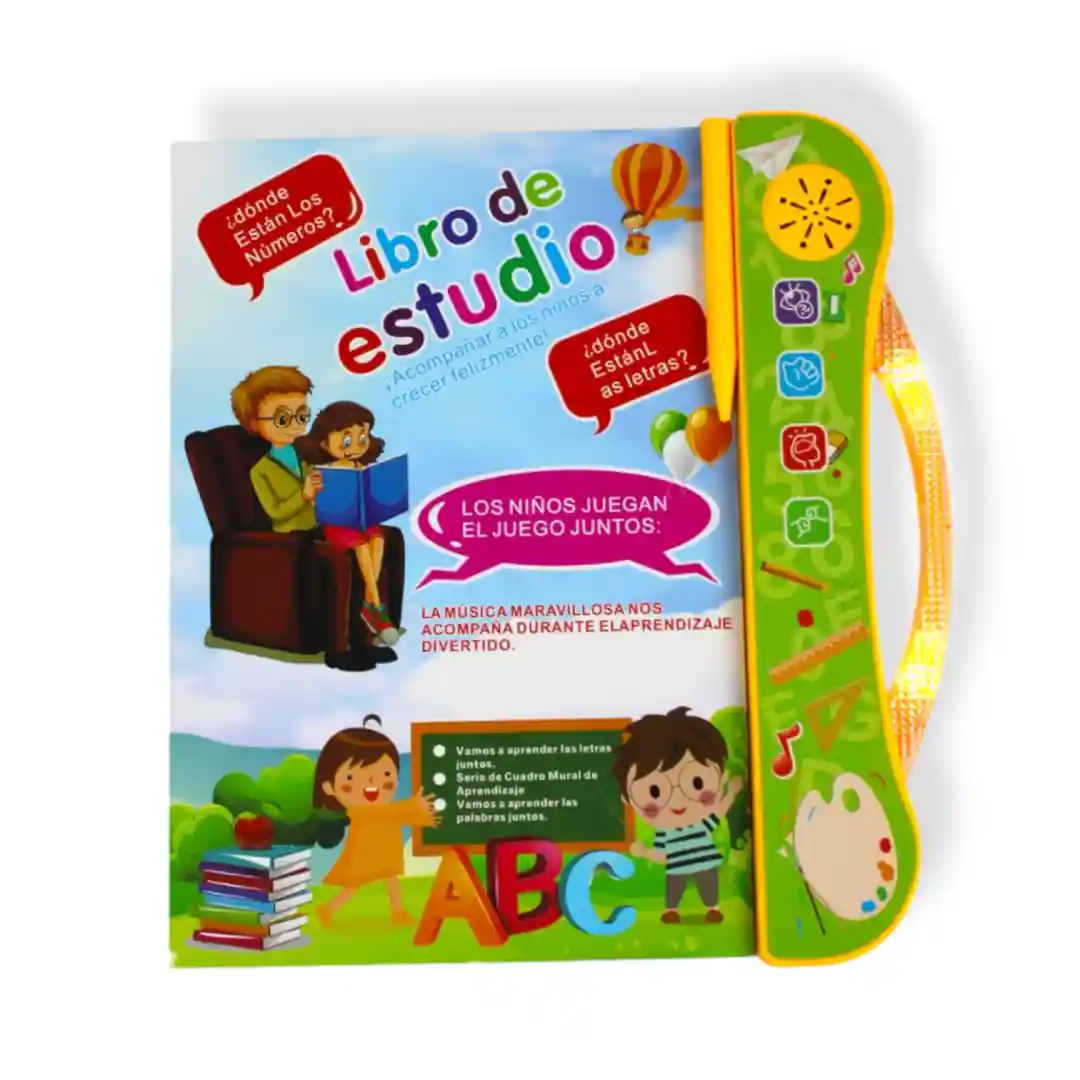 LIBRO DE PARENDIZAJE CON SONIDO MIC-6712-02 LIBRO DE PARENDIZAJE CON SONIDO MIC-6712 - Imagen 1