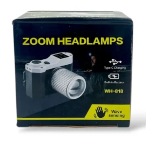 LINTERNA MINERA CON SENSOR WH-818 - Imagen 2