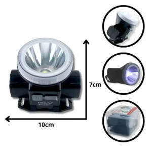 LINTERNA MINERA NANOTEC NT-L3161 (BOX X100)