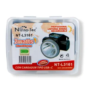 LINTERNA MINERA NANOTEC NT-L3161 (BOX X100) - Imagen 5