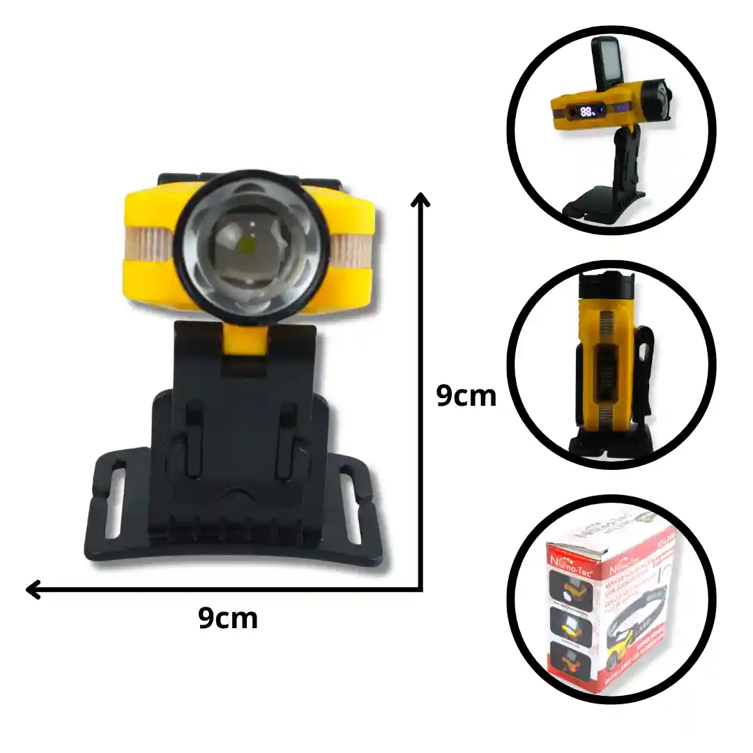 LINTERNA MINERA NANOTEC NT-L3195-06 LINTERNA MINERA NANOTEC NT-L3195 (BOX X90) - Imagen 1