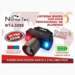 LINTERNA MINERA NANOTEC NT-L3200 (X120)